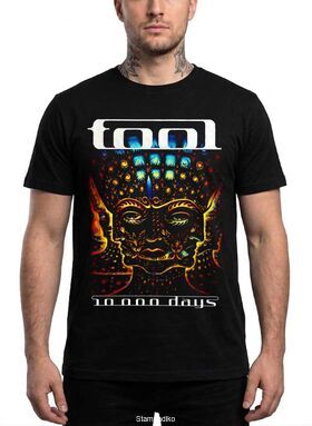 Μπλούζα με στάμπα Tool Progressive Metal - 10,000 Days Design