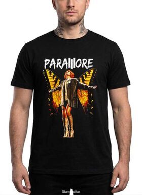 Μπλούζα με στάμπα Paramore Alternative Rock - Hayley Williams Butterfly Design