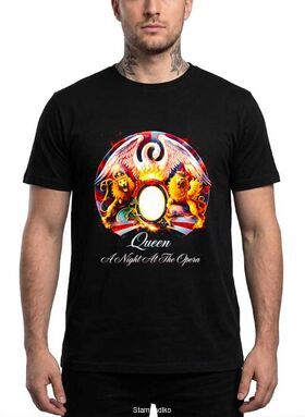 Μπλούζα με στάμπα Queen Rock - A Night at the Opera Crest