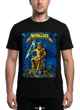 Μπλούζα με στάμπα Metallica Συναυλία Αθήνας Zeus Ride the Lightning - Stampadiko.gr