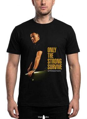 Μπλούζα με στάμπα Bruce Springsteen Only The Strong Survive