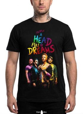 Μπλούζα με στάμπα Coldplay A Head Full of Dreams
