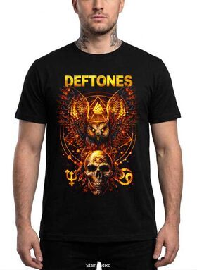 Μπλούζα με στάμπα Deftones Mystic Owl Alternative Metal