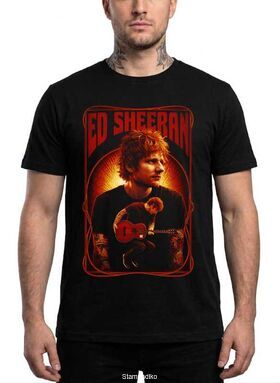 Μπλούζα με στάμπα Ed Sheeran Red Guitar Acoustic