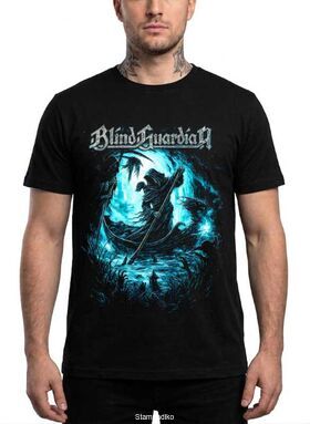 Μπλούζα με στάμπα Blind Guardian Power Metal - Charon Boat Design