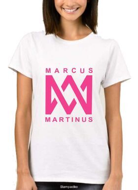 Μπλούζα t-shirt unisex με στάμπα Marcus & Martinus