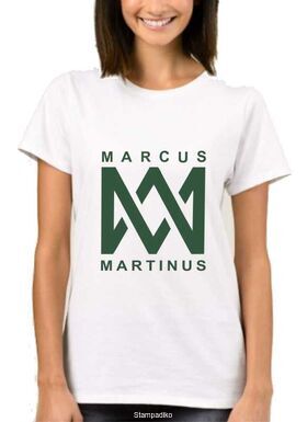 Μπλούζα t-shirt  με στάμπα Marcus & Martinus