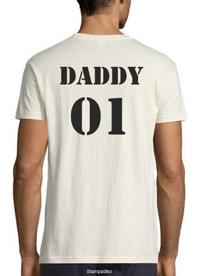 Copy Paste - Daddy and Daughter - Matching Family Shirts Set (Adult Shirt & Baby Bodysuit / Toddler Shirt)