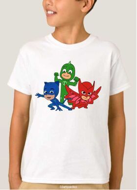 Παιδικό μπλουζάκι Pj Masks ΠIΤΖΑΜΟΗΡΩΕΣ