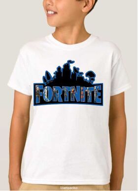 Μπλουζάκι με στάμπα Fortnite