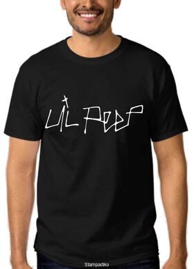 Μπλουζάκι με στάμπα Hip-Hop Lil Peep