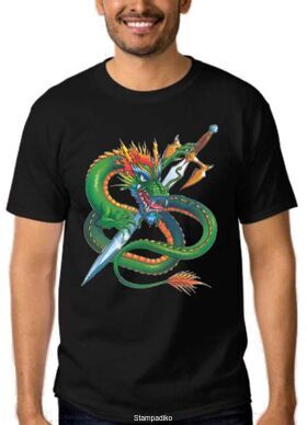 Μπλούζα t-shirt Dragon Sword