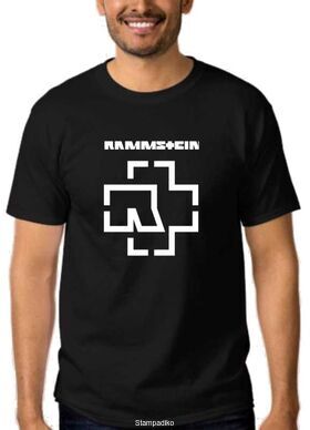 Mπλουζάκι με στάμπα industrial metal Rammstein