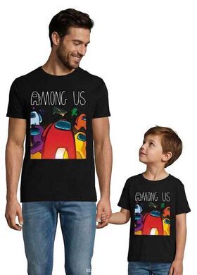 Μπλούζα με στάμπα Among Us "Space Adventure" - Crewmates Group