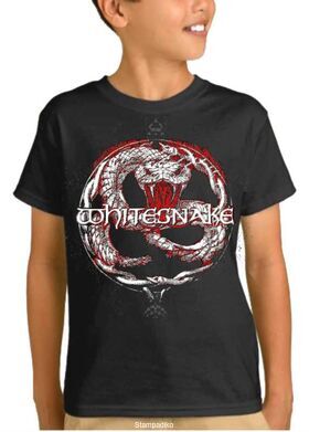 Παιδικό μπλουζάκι με στάμπα Whitesnake Back To The Bone