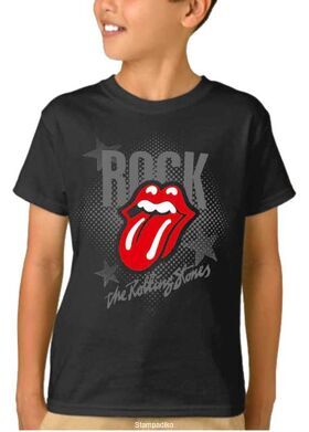 Παιδικό μπλουζάκι με στάμπα Rolling Stones Rock