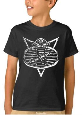 Παιδικό μπλουζάκι με στάμπα Scorpions Comeblack