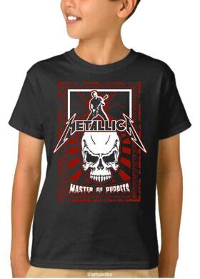 Παιδικό μπλουζάκι με στάμπα Metallica Master of Puppets