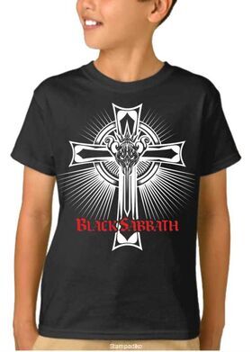 Παιδικό μπλουζάκι με στάμπα  Black Sabbath The Rules Of Hell