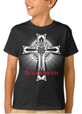 Παιδικό μπλουζάκι με στάμπα  Black Sabbath The Rules Of Hell
