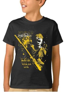 Παιδικό μπλουζάκι με στάμπα Jimi Hendrix Axis Bold As Love T-Shirt
