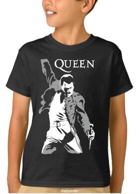 Παιδικό μπλουζάκι με στάμπα Freddie Mercury Queen