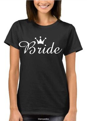 Μπλουζάκια Bachelor Party T-Shirt BRIDE GROOM