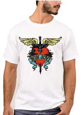Μπλουζάκι με στάμπα Bon Jovi Keep the Faith Tour T-shirt