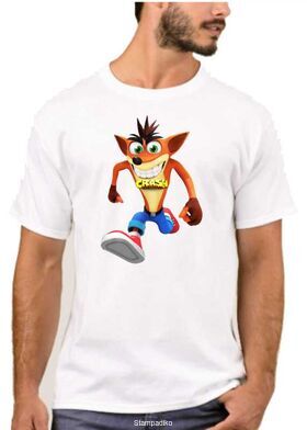 Μπλουζάκι με στάμπα Crash Bandicoot