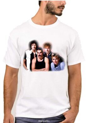 Rock t-shirt με στάμπα Queen