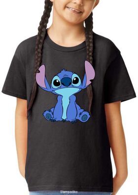 Παιδικό μπλουζάκι με στάμπα το χαριτωμένο σχέδιο Stitch