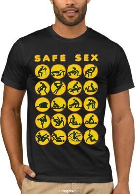 Αστεία T-shirts Safe Sex