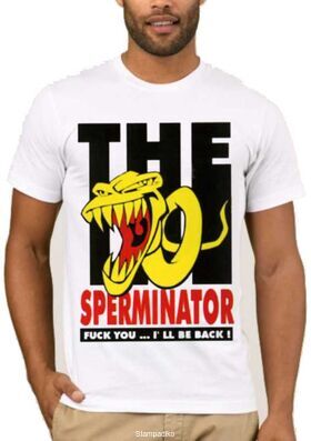 Αστεία T-shirts The Sperminator