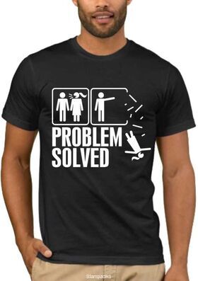 Αστεία T-shirts Problem Solved