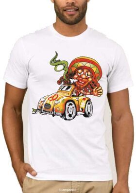 Αστεία T-shirts Bob Marley Fuma