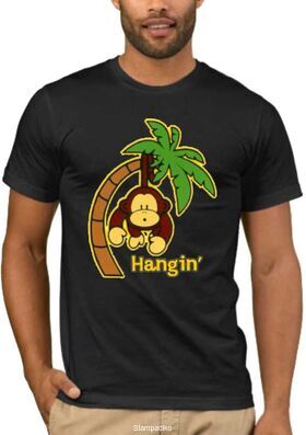 Αστεία T-shirts Monkeys Hangin