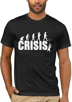 Χιουμοριστικό μπλουζάκι Crisis