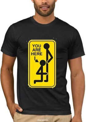 Αστεία T-shirts You Are Here