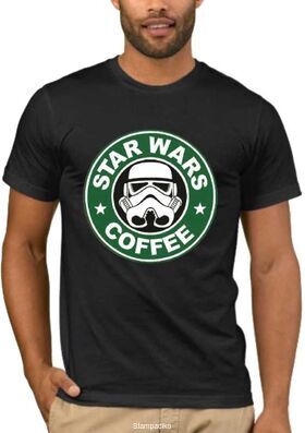 Αστεία T-shirts Star Wars Coffee