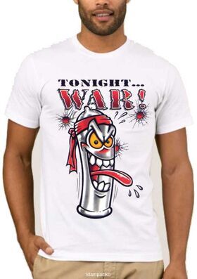 Αστεία T-shirts Tonight War