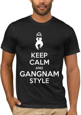 Αστεία T-shirts Keep Calm And Gangnam Style