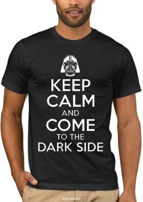Αστεία T-shirts Keep Calm And Come To The Dark Side