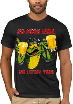 Αστεία T-shirts So Much Beer So Little Time