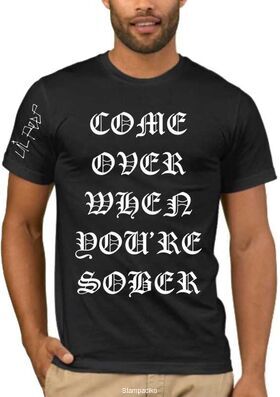 Μπλουζάκι με στάμπα Hip-Hop Lil Peep