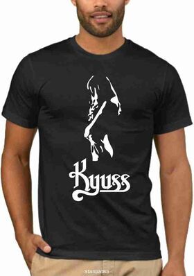 Rock t-shirt με στάμπα Heavy Metal Kyuss