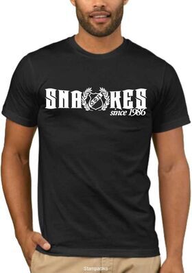 Μπλουζάκι με στάμπα  ποδοσφαίρου Οφη Snakes