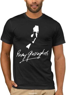 Μπλουζάκι,φούτερ κουκούλα & φούτερ χωρίς κουκούλα με στάμπα Rory Gallagher