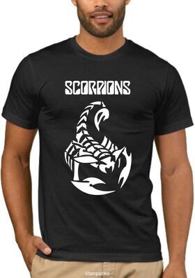 Rock t-shirt SCORPIONS Metal Rock Band