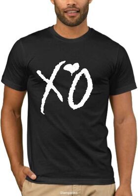 Μπλουζάκι,φούτερ κουκούλα & φούτερ χωρίς κουκούλα με στάμπα The Weeknd XO