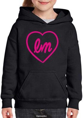 Μπλούζα Φούτερ με κουκούλα Little Mix "LM Heart Logo" Hoodie